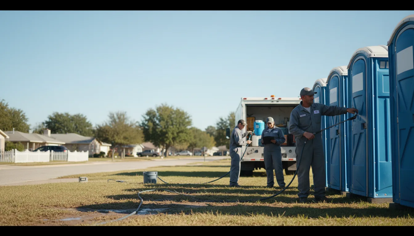 Long-Term Portable Toilet Rental in New Bloomington, OH near me